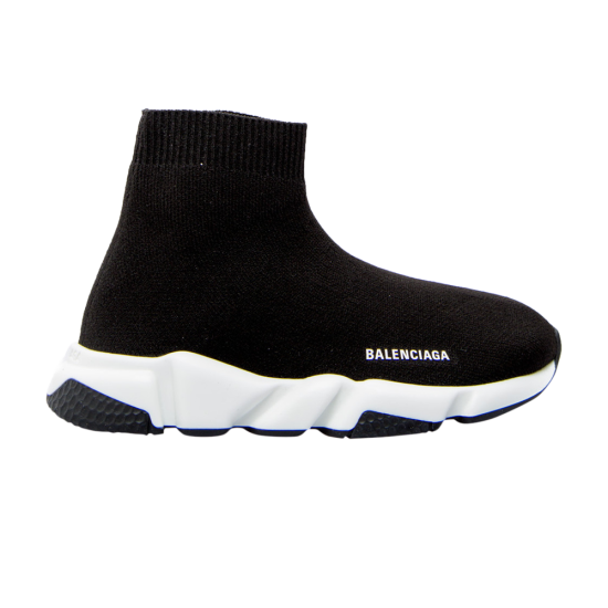 Balenciaga Speed Sneaker Kids 'Black White' ᡼