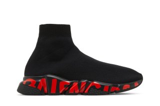 Balenciaga Speed Sneaker 'Midsole Graffiti - Black Red' ͥ