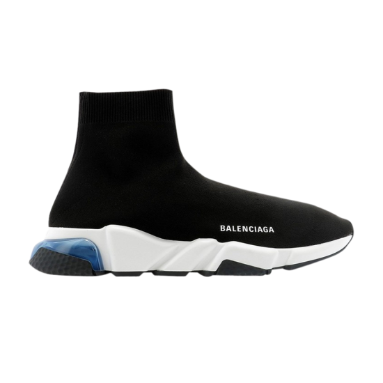 Balenciaga Speed Sneaker 'Clear Sole - Black Blue' ᡼