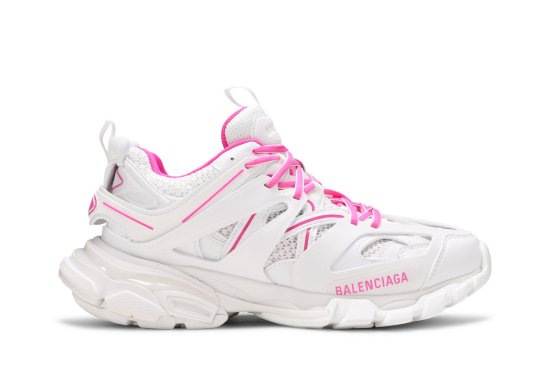 Balenciaga Wmns Track Sneaker 'White Fluo Pink' ᡼