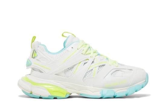 Balenciaga Wmns Track Sneaker 'White Neon Yellow' ᡼