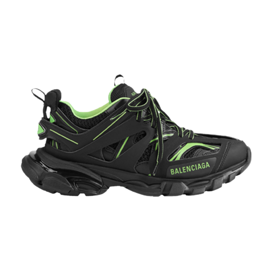 Balenciaga Wmns Track Sneaker 'Black Fluo Green' ᡼