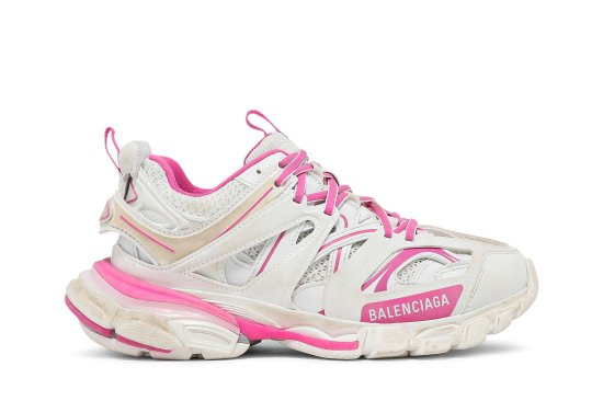 Balenciaga Wmns Track Sneaker 'White Fluo Pink' ᡼