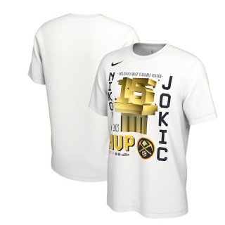 ニコラ・ヨキッチ デンバーナゲッツ Nike ホワイト 2023 NBAファイナル チャンピオンs MVP Tシャツ サムネイル