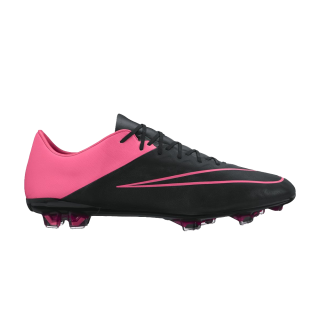 Mercurial Vapor X Leather FG 'Black Hyper Pink'