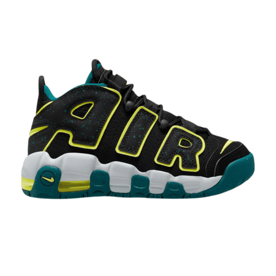 Air More Uptempo PS 'Black Geode Teal' ᡼