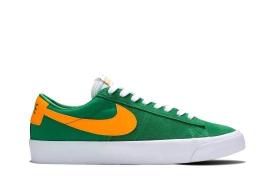 Zoom Blazer Low Pro GT SB 'Lucky Green Gold' ᡼