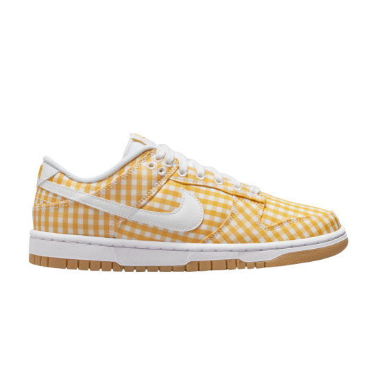Wmns Dunk Low 'Yellow Gingham' ᡼