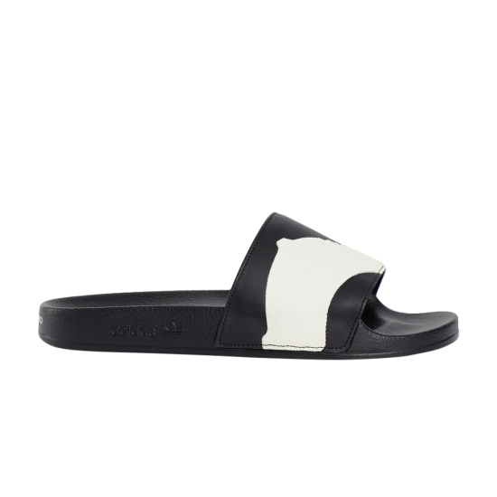 Y-3 Adilette Slide 'Black White' ᡼