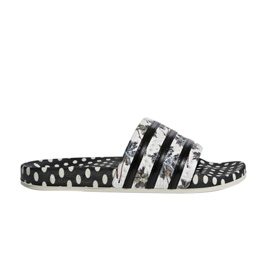 Wmns Adilette Slide 'Black White Silver' ᡼