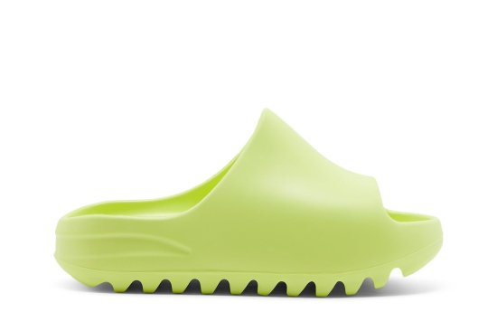 Yeezy Slide Kids 'Glow Green' ᡼