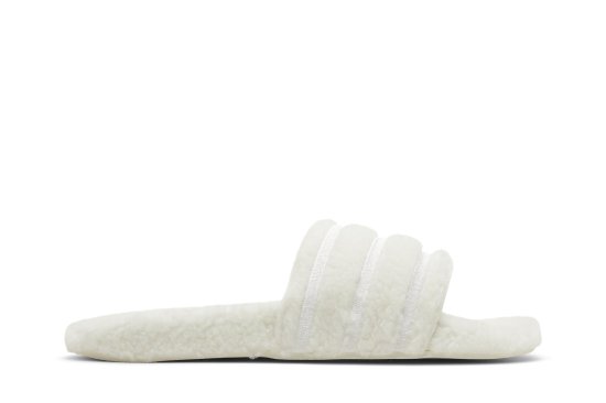 Adilette Cozy Slide 'Triple White' ᡼