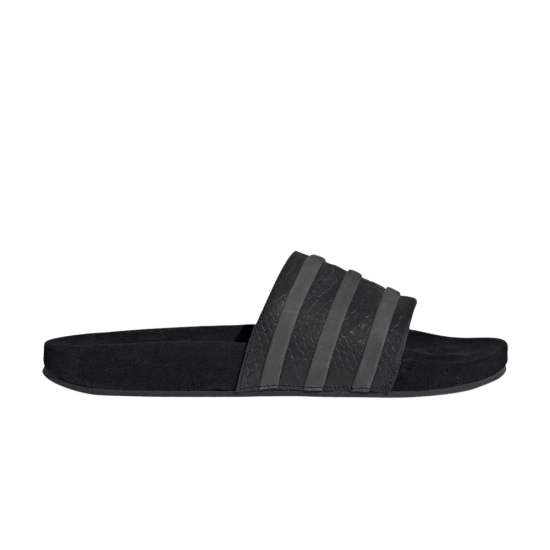 Adilette Slides 'Black Snakeskin' ᡼