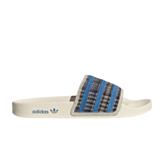 Adilette Slide 'Cozy Pack - Wonder White Blue Bird' ᡼