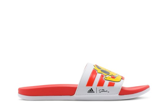 The Simpsons x Wmns Adilette Comfort Slides 'Lisa' ᡼