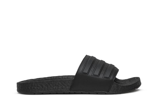 Adilette Boost Slides 'Triple Black' ᡼