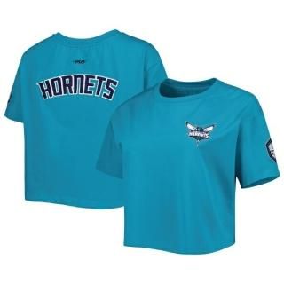シャーロットホーネッツ プロ スタンドard レディース クラシックス ボックスy Tシャツ - テ