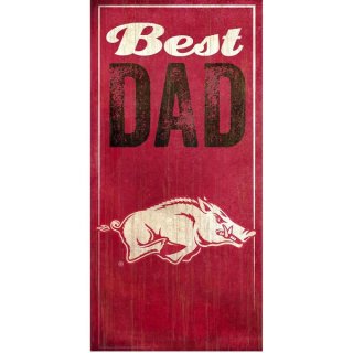 Arkansas RazorХås 6'' x 12'' Best Dad  ͥ