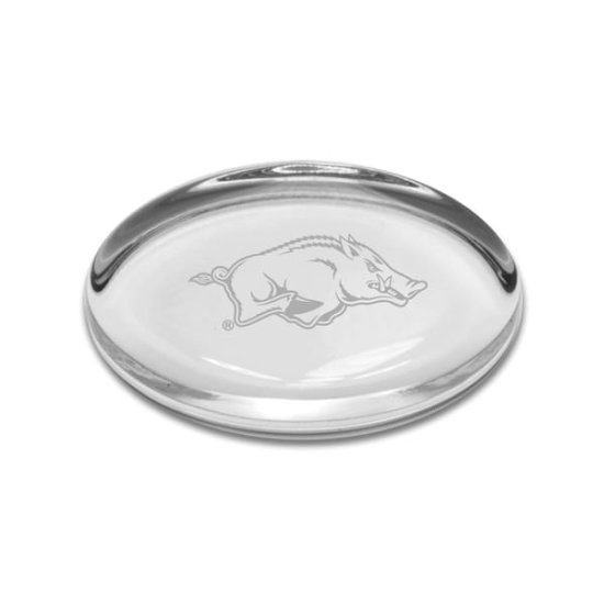 Arkansas RazorХås Oval Paperweight ᡼