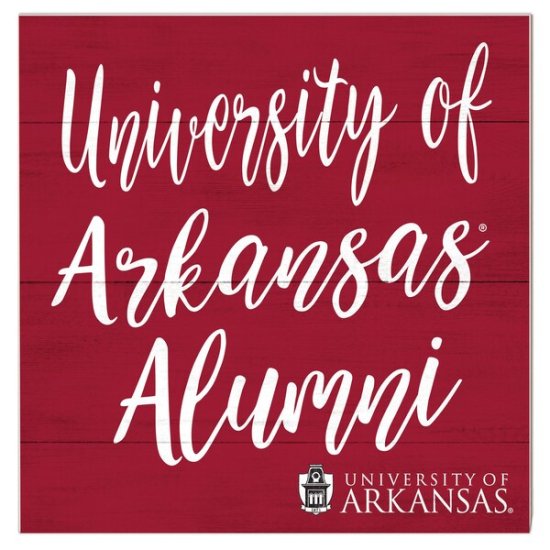 Arkansas RazorХås 10'' x 10'' Alumni ץ顼 ᡼