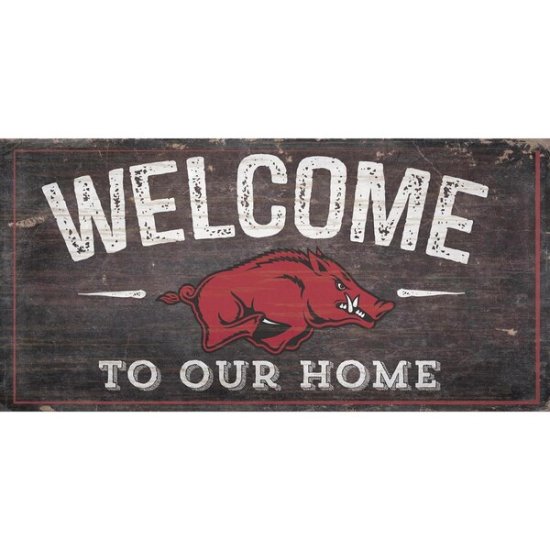 Arkansas RazorХås 11'' x 19'' Welcome ȥ Our ۡ ᡼