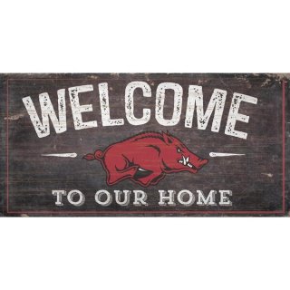 Arkansas RazorХås 11'' x 19'' Welcome ȥ Our ۡ ͥ