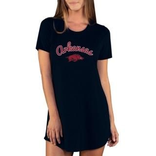 Arkansas Razorバックs コンセプト スポーツ レディース マラソン ナイトシャツ -