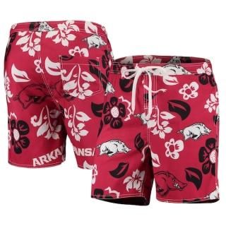 Arkansas Razorバックs Wes & Willy Floral Volley ロゴ スイ