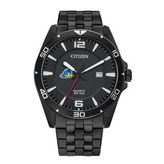 Delaware Fightin' ブルー Hens Citizen Quartz ブラック-トーン
