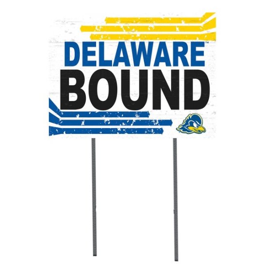 Delaware Fightin' ֥롼 Hens 18'' x 24'' Bound Yard  ᡼
