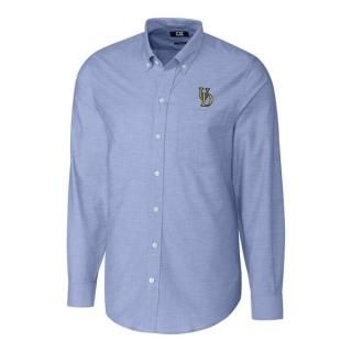 Delaware Fightin' ブルー Hens カットter & Buck ストレッチ Oxf