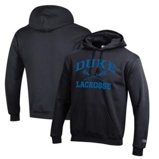 デューク・ブルーデビルズ チャンピオン アイコン ロゴ Lacrosse プルオーバー パーカー -