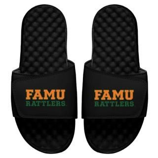 Florida A&M Rアットtlers Iスライド ワードマーク スライド サンダル - ブラッ