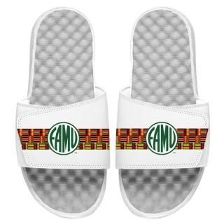 Florida A&M Rアットtlers Iスライド ロゴ スライド サンダル - ホワイト