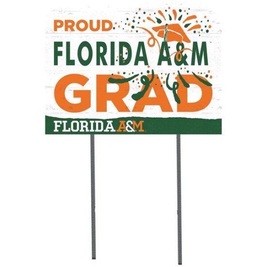 Florida A&M Råtlers 18'' x 24'' ץud Grad Yard  ᡼