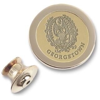 ジョージタウン・ホヤス ロゴ Lapel ピン - ゴールド