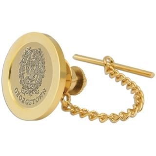 ジョージタウン・ホヤス ネクタイ Tack/Lapel ピン - ゴールド