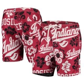 インディアナ・フージャース Wes & Willy Floral Volley ロゴ スイム トラン
