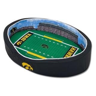 アイオワ・ホークアイズ 7'' x 22'' x 34'' ミディアム スタジアム Oval ドック