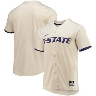 カンザスステイト・ワイルドキャッツ Nike レプリカ ベースボール ジャージー - ナチュラル