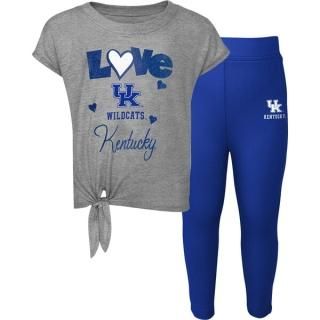ケンタッキー・ワイルドキャッツ キッズ Forever ラブ Tシャツ & Leggings セット