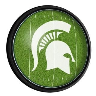 ミシガンステイト・スパルタンズ Football 18'' ラウンド スリムライン Illuminア