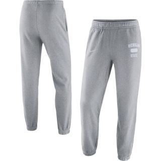 ミシガンステイト・スパルタンズ Nike Sアットurday フリース パンツ - ヒザードグレー