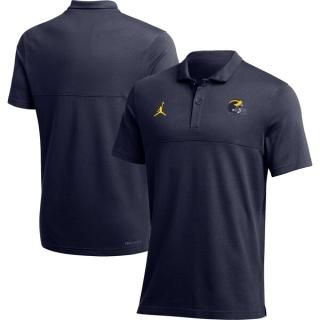 ミシガン・ウルヴァリンズ Jordan ブランド 2022 Coaches パフォーマンス ポロ -