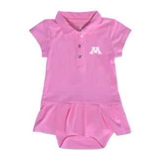 ミネソタ・ゴールデンゴーファーズ Garb ガール キッズ カーoライン キャップ スリーブ ポロ