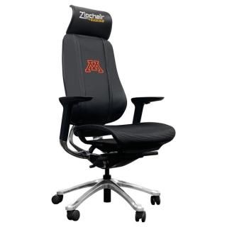 ミネソタ・ゴールデンゴーファーズ PhanトゥーmX Gaming チェア - ブラック