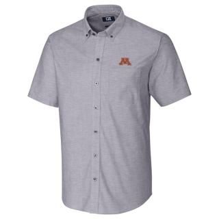 ミネソタ・ゴールデンゴーファーズ カットter & Buck ストレッチ Oxford ボタン-ダウ