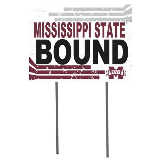 Mississippi ơ Bulldogs 18'' x 24'' Bound Yard  ᡼