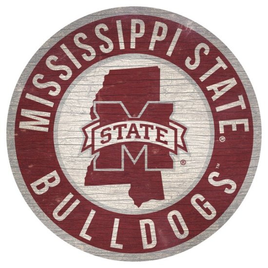 Mississippi ơ Bulldogs 12'' x 12'' ơ   ᡼