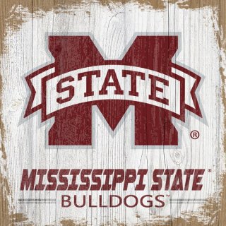 Mississippi ơ Bulldogs 6'' x 6''   ֥å ͥ